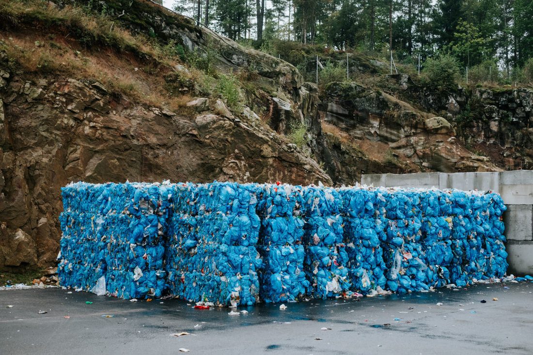 Plastfraksjon klar for gjenvinning